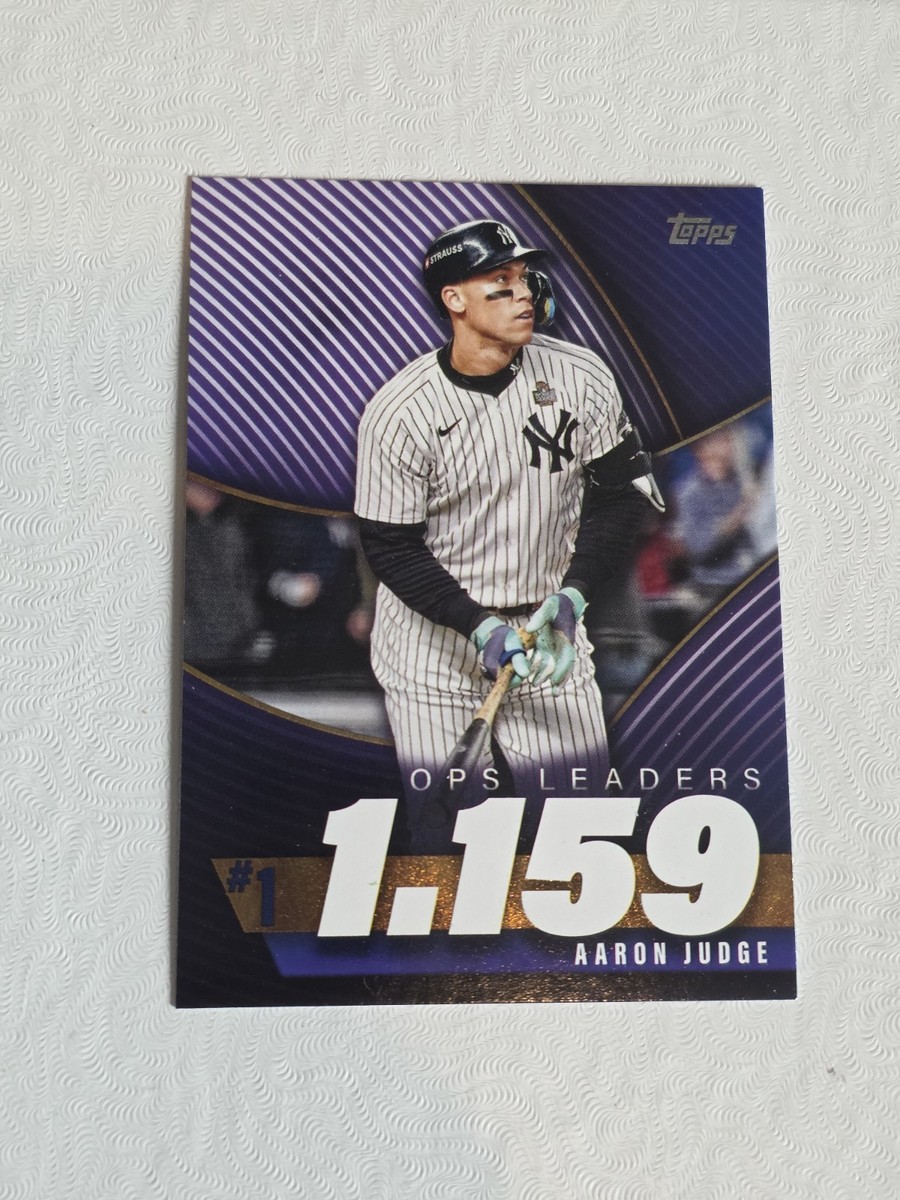 2025 Topps Series 2 Aaron Judge OPS Leaders #OPS-1 New York
