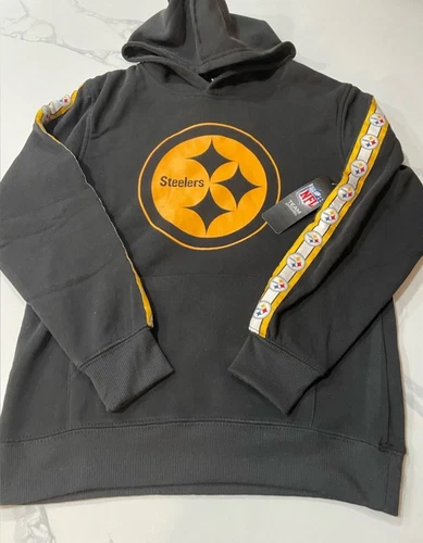 VETEMENTS Felpa con cappuccio Pittsburgh Steelers Youth (media 10 12) vendita al dettaglio a $ 80