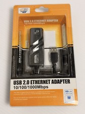 AddOn USB 2.0 to RJ45 Gigabit Ethernet Adapter 10/100/1000 Mbps