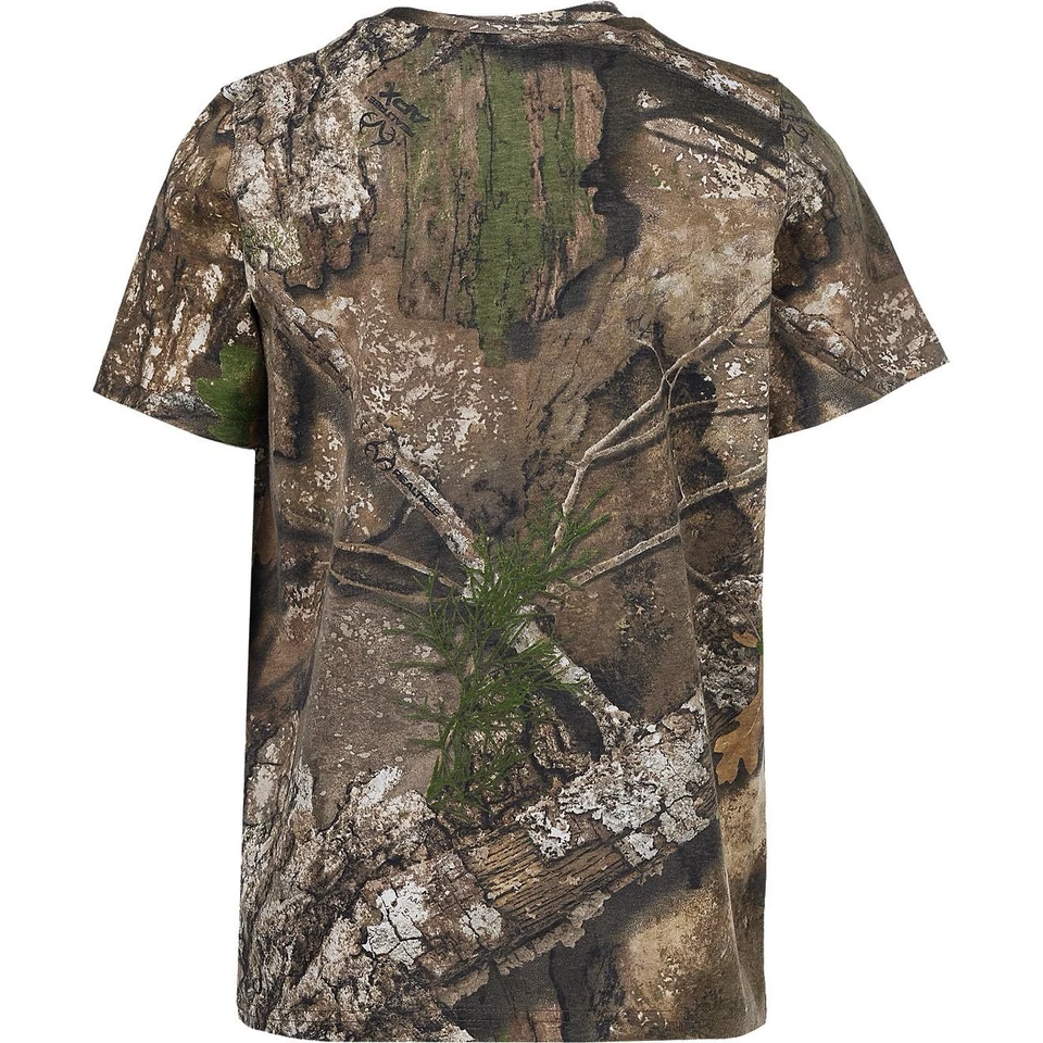 Cabela’s Color Phase Camo Men’s Large Short Sleeve Tee Zonz Woodlands NWT - Image 2 of 4