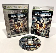 DEADRISING MICROSOFT XBOX 360 CHOP ‘TIL YOU DROP! COMPLETE W/ MANUAL 2006 CAPCOM