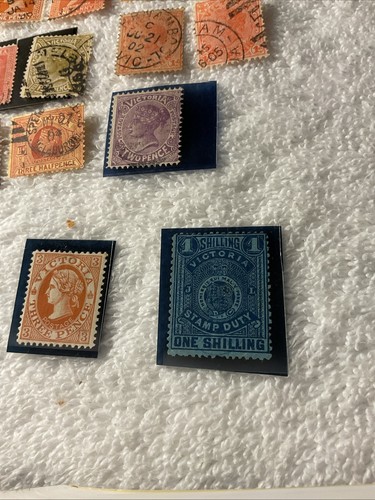 VICTORIA.1860’s-HISTORICAL EVENTS lot Of 21-Stamp MH & USED,#207 - Picture 8 of 8