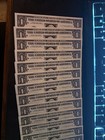 21 $1 Notes Some Sequential Incomplete Crispy And Clean! — photo 2