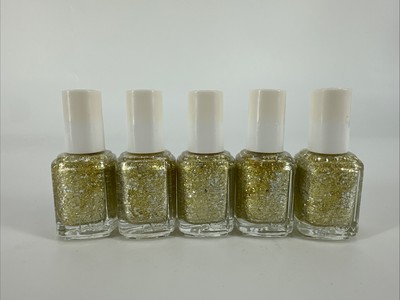 Essie Celebrate Everything! Glitter Sparkle Nail Polish Lacquer LOT OF 5 x