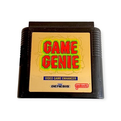 Game Genie Video Game Enhancer (Sega Genesis) Cartridge Only!