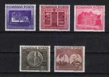 Romania 1941 MNH Mi 686-690 Sc B149-B153 King Carol I Foundation anniversary **