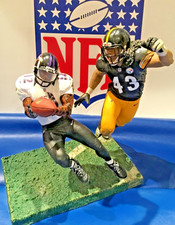 MCFARLANE NFL BALTIMORE RAVENS JACOBY JONES PITTSBURGH STEELERS TROY POLAMALU