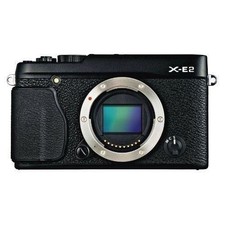 Fujifilm X-E2 Mirrorless Camera Body Black 1-Year Warranty Used Good Condition