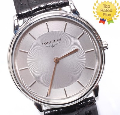 *NEAR MINT* Longines Grand Classic L4.676.4 34mm Silver Dial Quartz Men's Watch