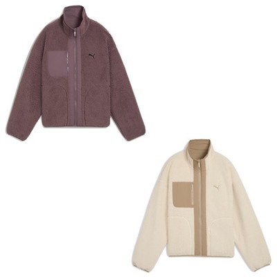 Puma Damen Jacke Reversible Hybrid Sherpa Jacket 688386