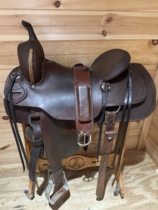16” Morgan Saddlery 2S Ranch Cutter Western Saddle