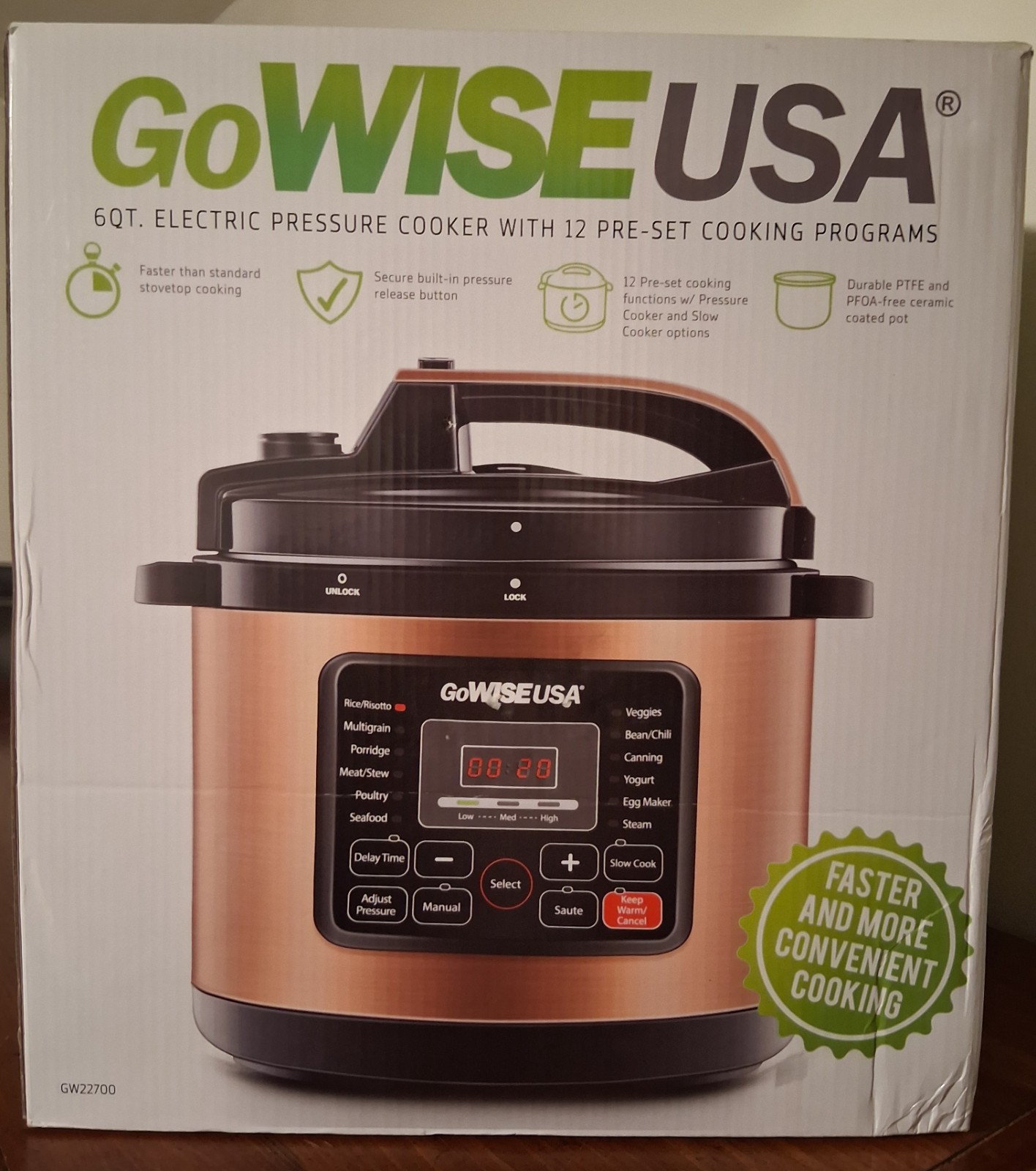 Gw2700 W/ 12 Presets 50 Recipe Book New