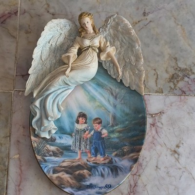 Bradford Exchange Someone to Guide the Way Angel Plaque Our Loving Guardians