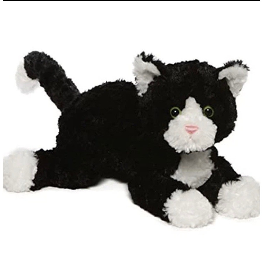 GUND Sebastion Black and White Cat Stuffed Animal