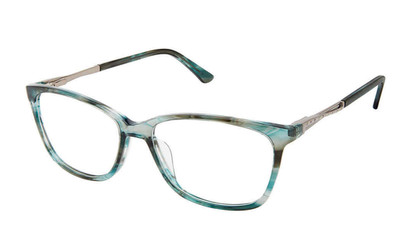 SUPERFLEX SF613 TEAL 56-16-140 WOMEN EYEGLASSES