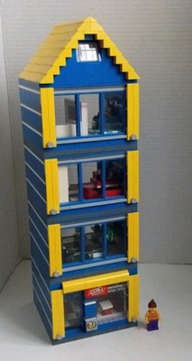 Lego Bob's Kabobs Shop & Apartment Modular One Of A Kind Creation & Accessories 