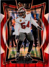2024 Panini Select #79 Lavonte David Black & Red Prizm Shock