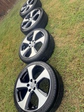 MK7 VW GTI 18" Austin Wheel 5 Spoke Rim 5x112 18x7.5" ET49 Genuine Oem 2015-2021