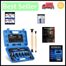 10-Piece Valve Spring Compressor Tool Kit for Safe Engine Repairs - C Clamp Set