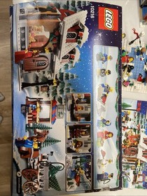 Lego Winter Village Bakery Set 10216 - All Pieces & Instructions.  No Stickers.