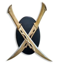 The Fighting Knives of Tauriel Swords Twin Daggers Captain of the Woodland Guard