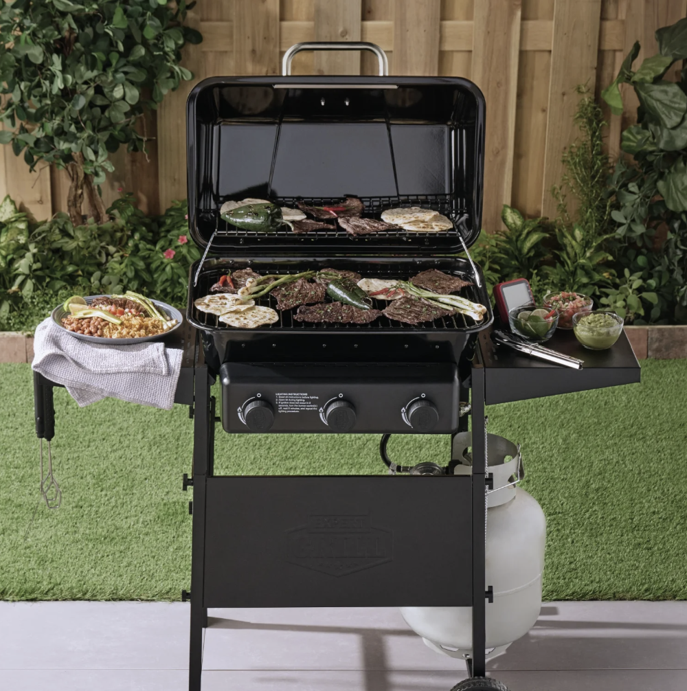 Expert Grill 3-Burner Propane BBQ Gas Grill for Outdoor Cooking
