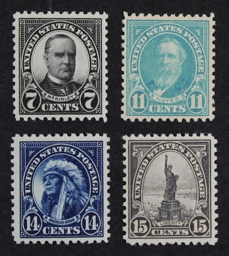 CKStamps: US Stamps Collection Scott#559 563 565 566 Mint NH OG
