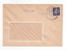 DDR Dienstmarken Brief EF Ilmenau 20.9.56 DHZ Kulturwaren und Bürobedarf