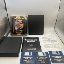 Galdregons Domain Atari ST Big Box PC Game Pandora Vintage 1988 Complete with image