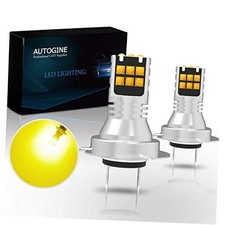 H7 LED Fog Light Bulbs, 2600 Lumens Extremely Bright 3030-SMD 64210 LED Bulbs