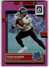 2022 Donruss Optic Tyler Allgeier Pink Rookie #278