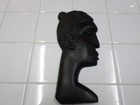 VINTAGE 10" HAND CARVED AFRICAN WOMEN (HANGS ON WALL) — photo 1
