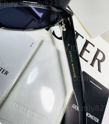 GentleMonster BENVEN 01 Sunglasses Black Frame Black Lenses | eBay