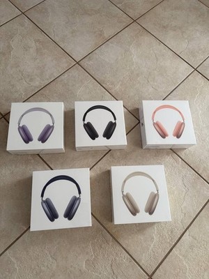 NEW! Apple AirPods Max Wireless Over-Ear Headphones (Multi-Color) - Open Box