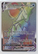 Rainbow - Ice Rider Calyrex VMAX Pokemon Sword & Shield Chilling Reign #202 on eBay