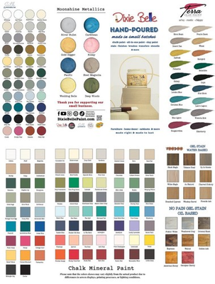 #ad NEW Colors DIXIE BELLE CHALK MINERAL PAINT 4816 amp; 32oz. FREE SHIP OVER $35 $10.95