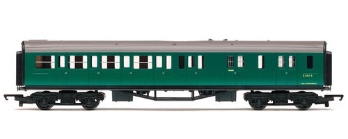 Hornby R4124D BR(SR) Green Brake Coach #S3577S BNMIB 00 Gauge