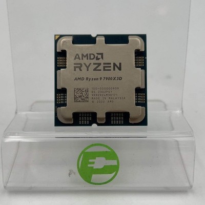 AMD Ryzen 9 7900X3D 4.4GHz 12 Core 100-0000000909 24 Thread AM5 CPU