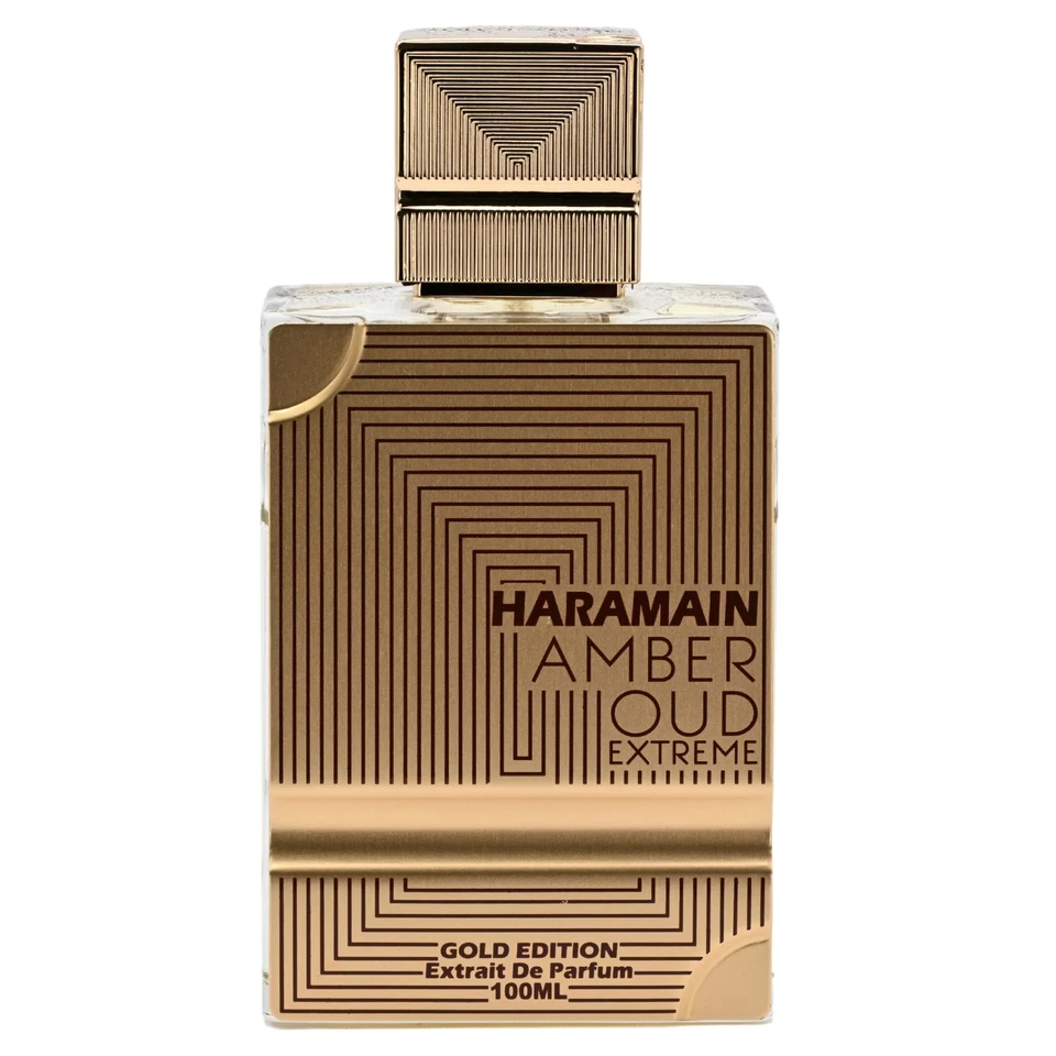 Amber Oud Gold Edition Extreme de Al Haramain Unisex EDP 3.3 / 3.4 oz Nuevo en Caja Foto 2 de 4