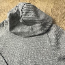 Lululemon Textured Double Knit Hoodie Gray SIZE S 101-A