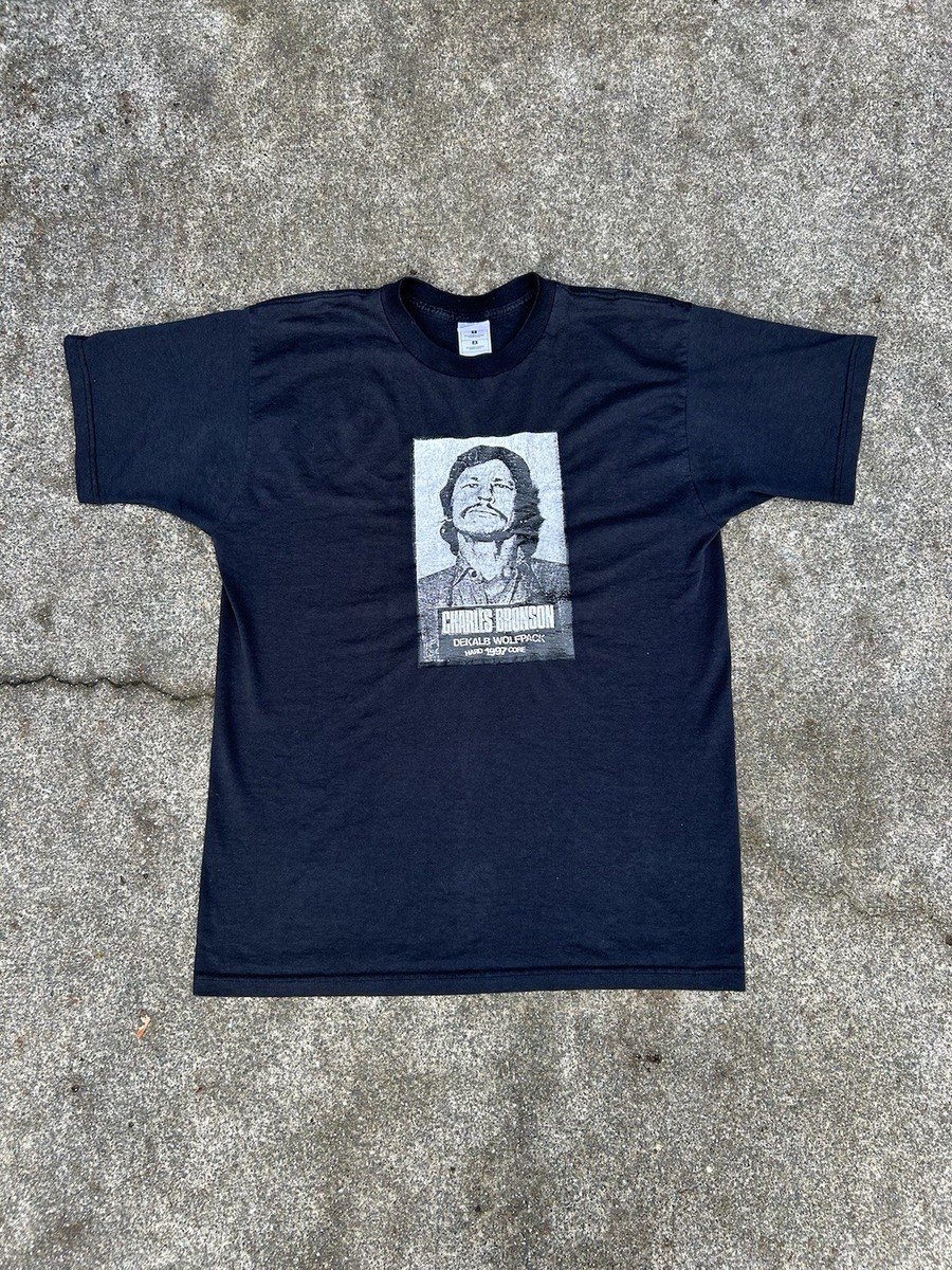 Charles Bronson Band Original T Shirt Black Power violence 90s | eBay