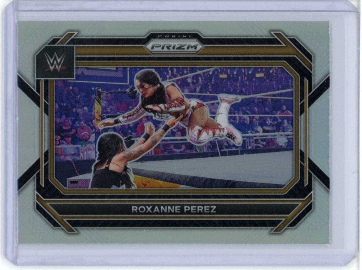 2023 PANINI PRIZM WWE WRESTLING SILVER PRIZM ROXANNE PEREZ #39