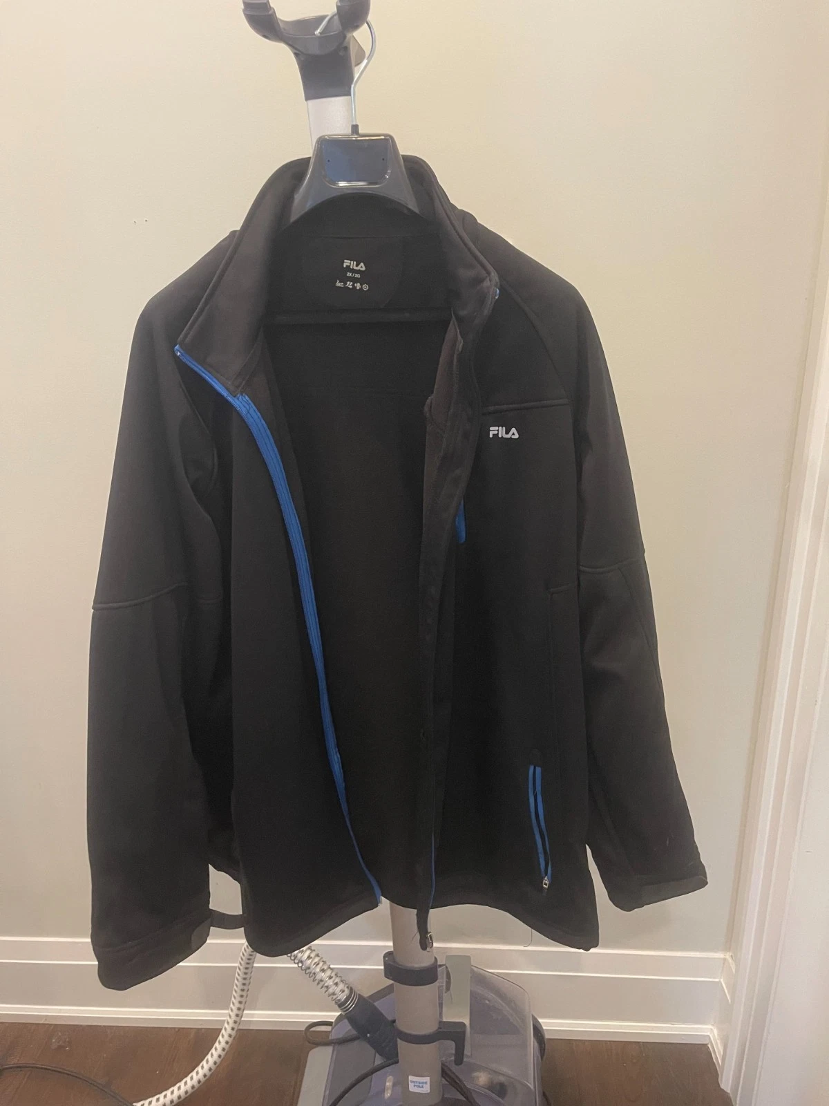 FILA Lightweight Track Jacket | 2XL| Zip Front | Athletic Streetwear.