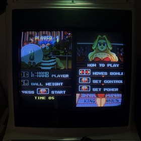 Neo Geo MVS LEAGUE BOWLING SNK game ORIGINAL Cartridge NeoGeo LINK UP Game