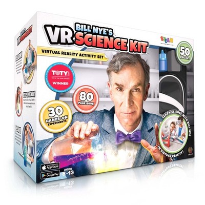 Abacus Brands Bill Nye's VR Science Kit - Virtual Reality Kids Science Kit, B...