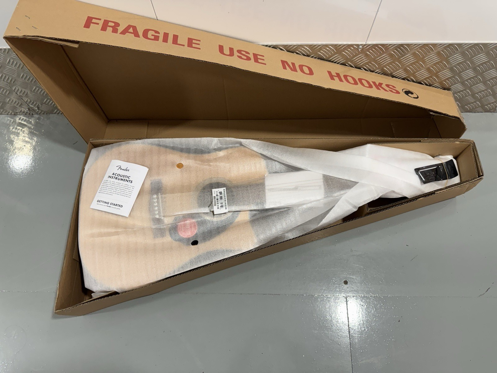 Fender CD-60SCE Natural Electro Acoustic Guitar 0970113021 Brand New