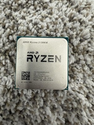 AMD Ryzen 3 1300X 3.50-3.70GHz Quad-Core Processor With Fan