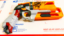 NERF Zombie Strike HammerShot Dart Gun Blaster Foam Five Hammer Shot Revolver