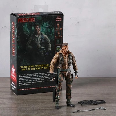 2026 Neu Neca Predator Jungle Extraction Dutch Actionfigur Schwarzenegger Figur