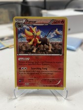 Pokemon PYROAR Card 20/106 Reverse Holo Rare XY Flashfire NM Near Mint Unlimited